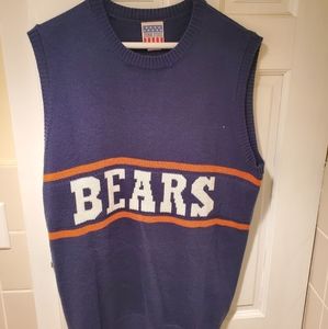 Chicago bears vest spelled out large